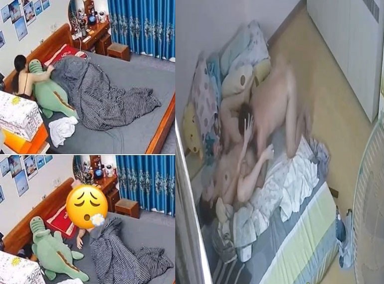 Chồng Đè Ra Chịch Nhau Mà Quên Mất Nhà Mới Lắp Cam