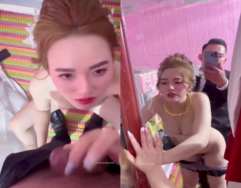 Cô Dâu Chú Rể Nhịn Không Được Đè Nhau Ra Đụ Trong Ngày Cưới