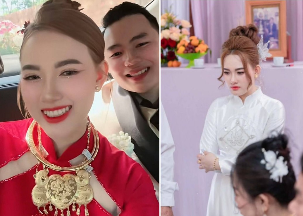 Cô dâu nứng không chịu được