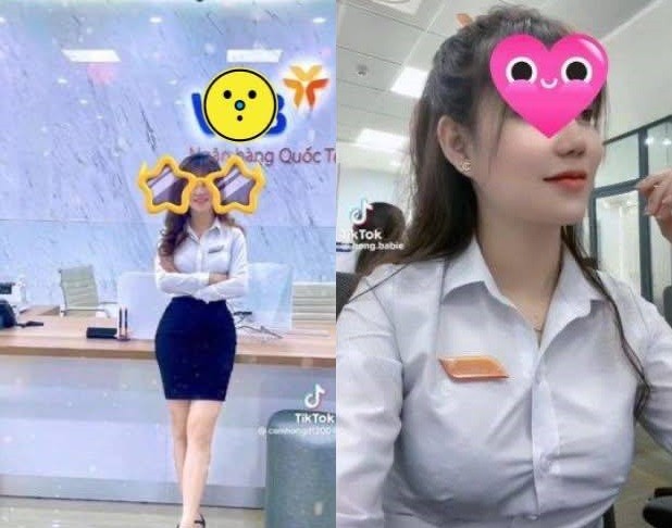Đụ Em Cẩm Hồng Nhân Viên Ngân Hàng VIB