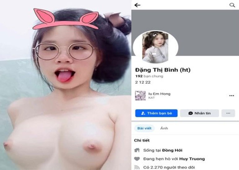 Em Nữ Sinh Cấp 3 Đặng Thị Bình Đụ Tập Thể Với Bạn Học