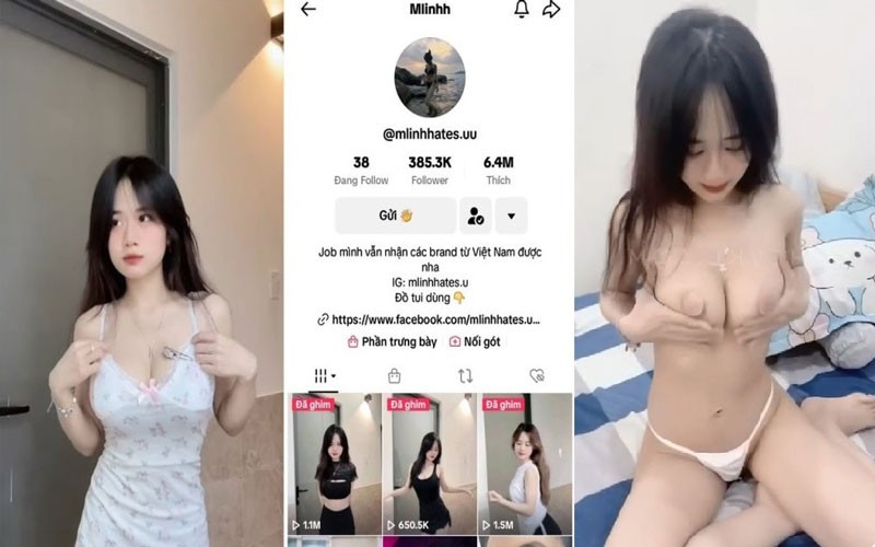 Lộ Clip Chịch Em Hot Tiktoker Mlinhhates 2K5 Và Bạn Trai