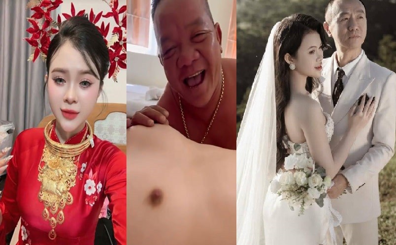 Lộ Clip Sex Cô Dâu Tiền Giang 2k2 Chịch Nhau Với Chồng Già U60