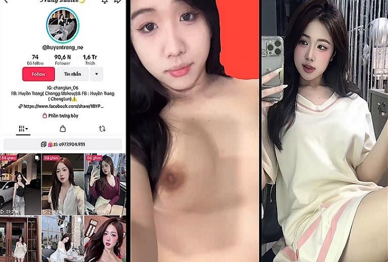 Lộ Video Idol Tiktok Huyền Trang 2004 Live Thủ Dâm Kiếm Tiền Phần 1